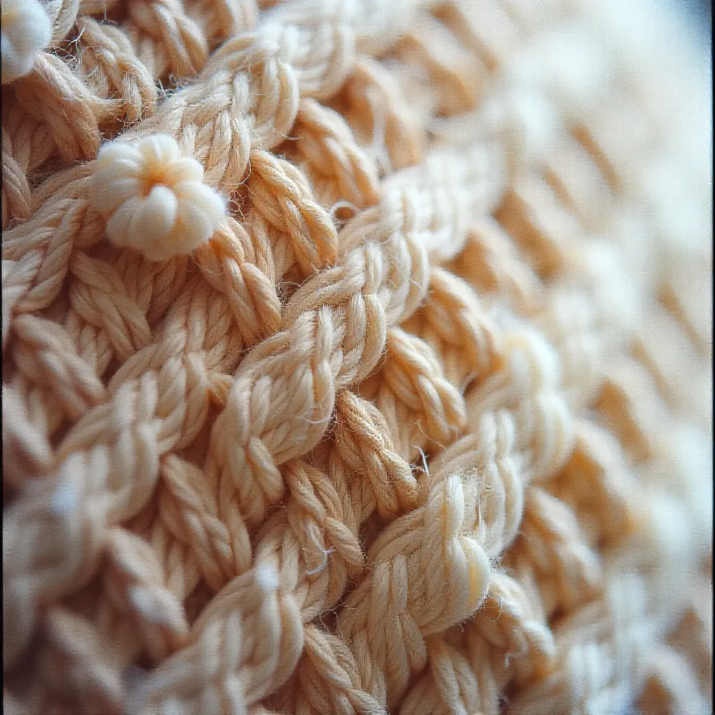 Puddling hem style with fabric texture